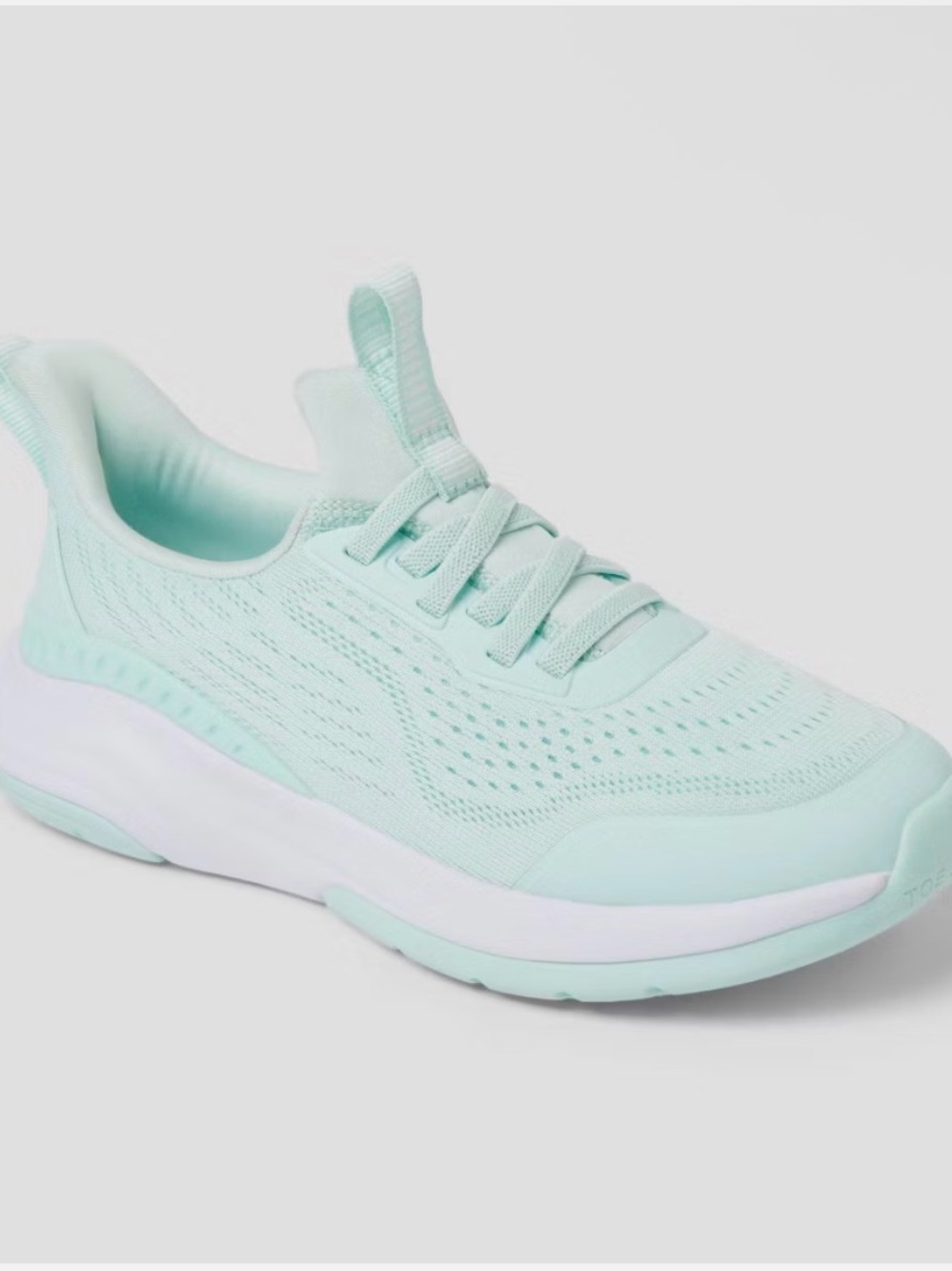 All in Motion Mint Green Casual Knit Sneakers